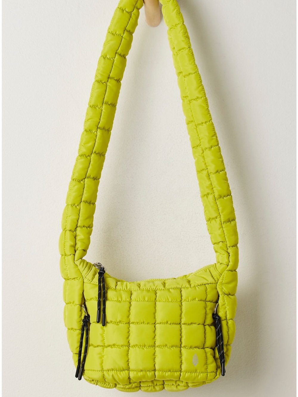 QUILTED BABY CARRYALL SLING BAG HONEYDEW